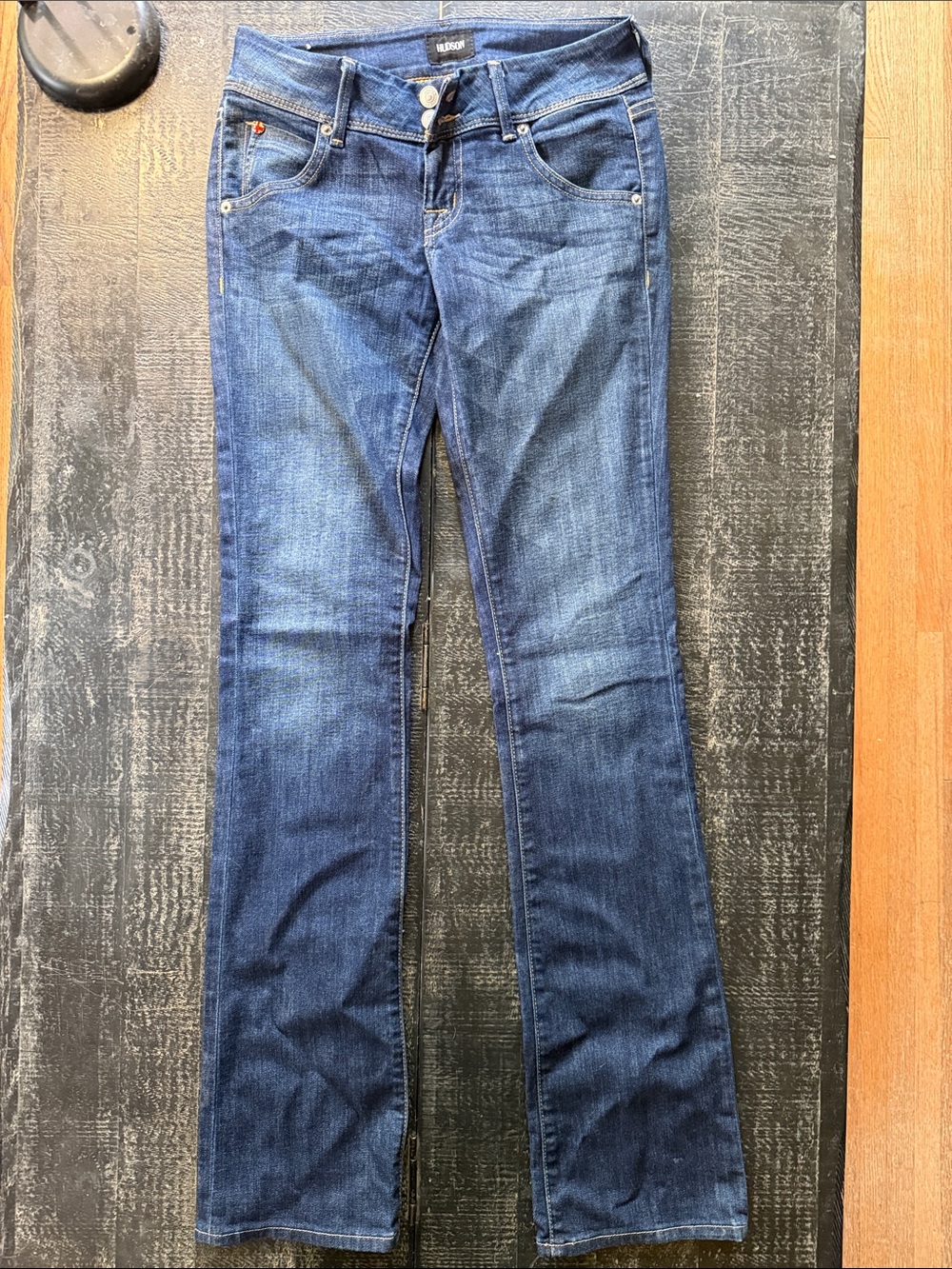 Hudson Jeans Dark Indigo Boot Cut Jeans
